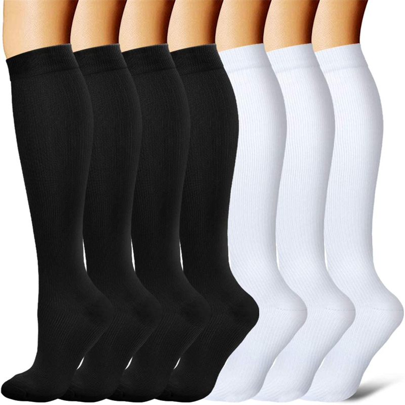 Sock Garter Men - 7 Paar Kompressionsstrümpfe für Damen und