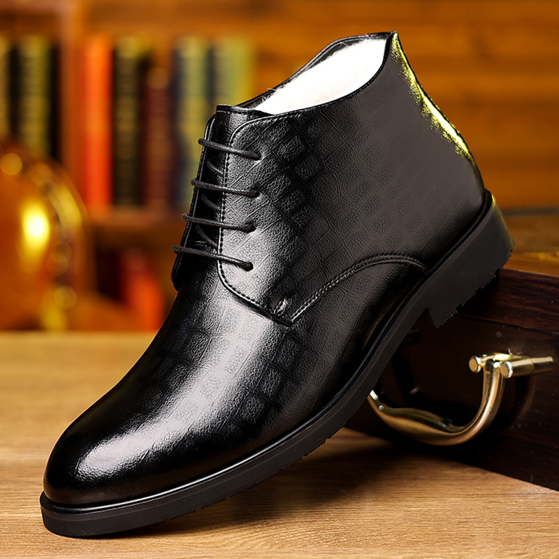 Men Formal Wear With Boots - Herren-Stiefel im britischen Stil, 2025, Winter,