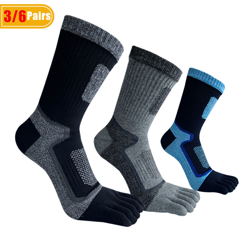 3/6 Paar kurze Sport-Zehensock – Sock Garter Men Bewertung und Preis