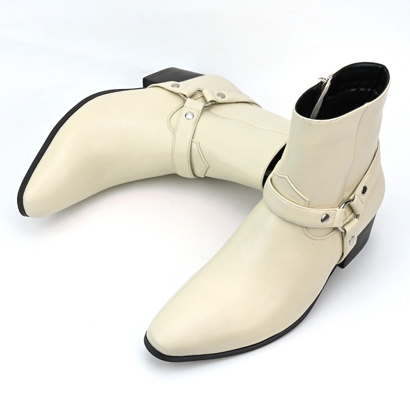 Designer-Herrenstiefel, klassi – Men Formal Wear With Boots Bewertung und Preis