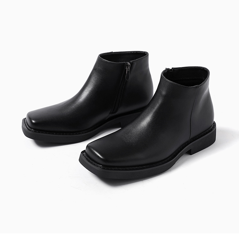 Luxus Mode Schwarz Männer Casu – Men Formal Wear With Boots Bewertung und Preis