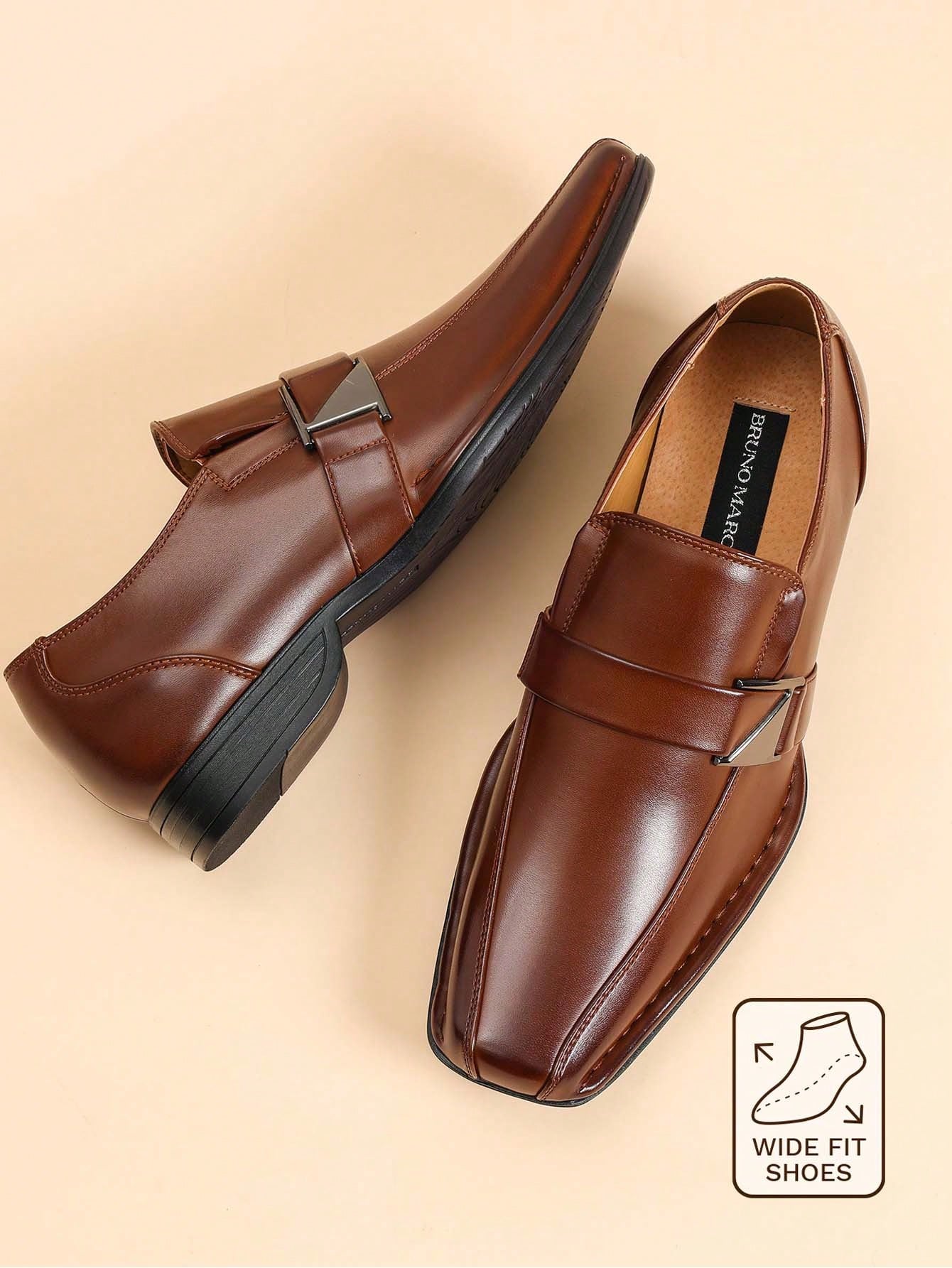Herren-Slipper aus PU-Leder mi – Formal Men Daily Wear Footwear Bewertung und Preis
