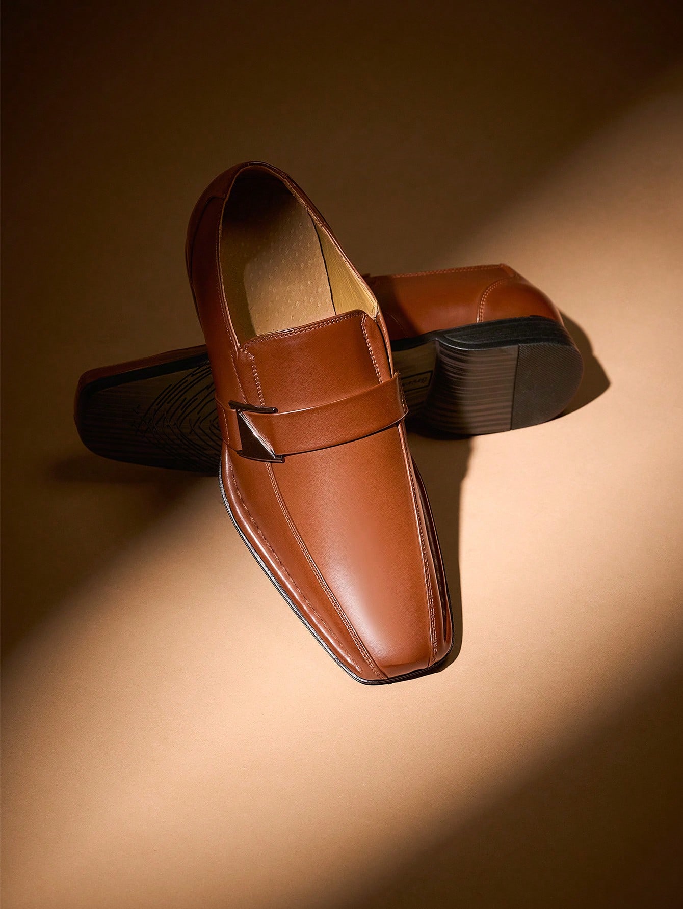 Herren-Slipper aus PU-Leder mi – Formal Men Daily Wear Footwear Bewertung und Preis