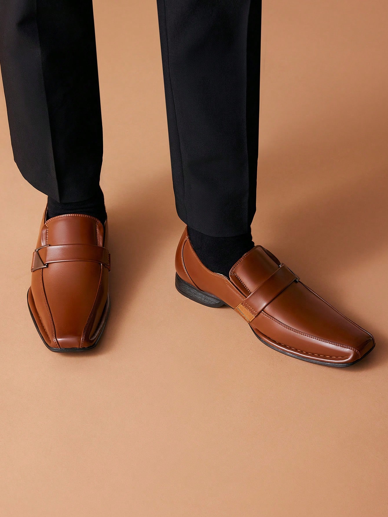 Herren-Slipper aus PU-Leder mi – Formal Men Daily Wear Footwear Bewertung und Preis