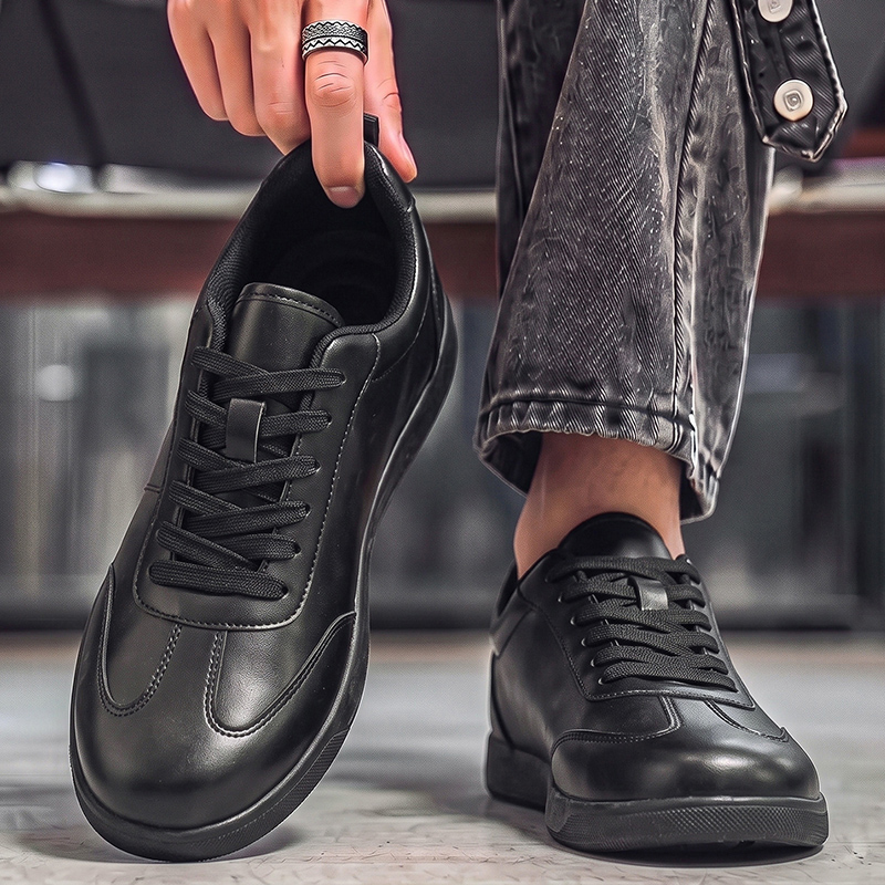 Vielseitige Herrenschuhe aus e – Men Formal Wear All Black Bewertung und Preis