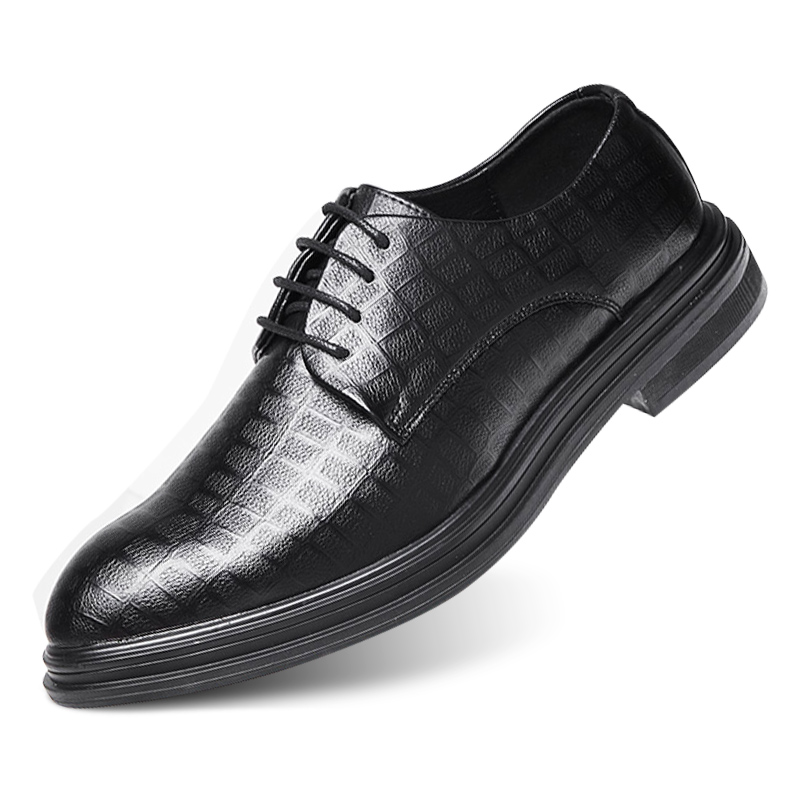 Herren-Derbyschuhe in Übergröß – Formal Men Daily Wear Footwear Bewertung und Preis