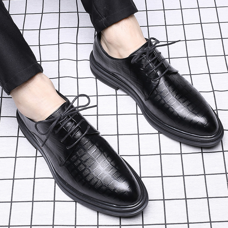 Herren-Derbyschuhe in Übergröß – Formal Men Daily Wear Footwear Bewertung und Preis