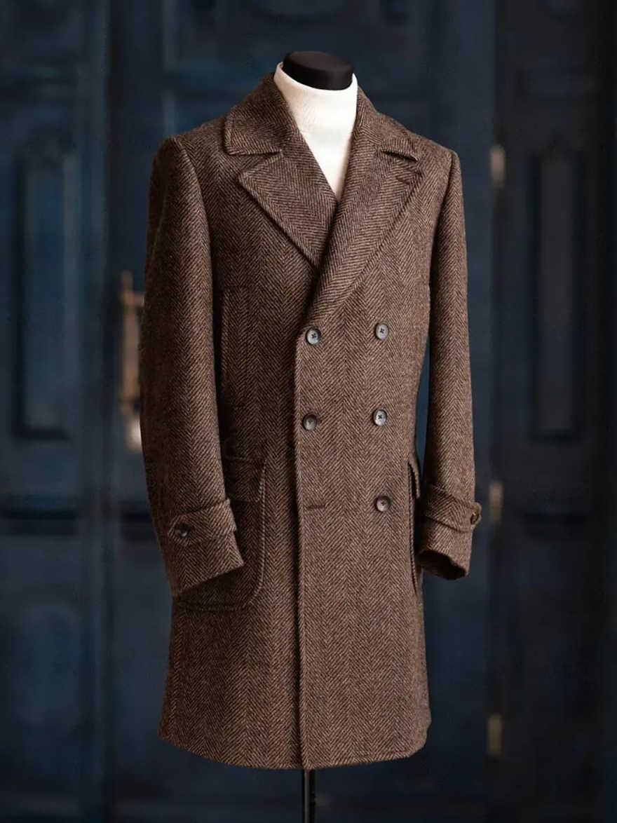 Moderner Herren-Fischgrät-Mant – Men Formal Wear Modern Bewertung und Preis