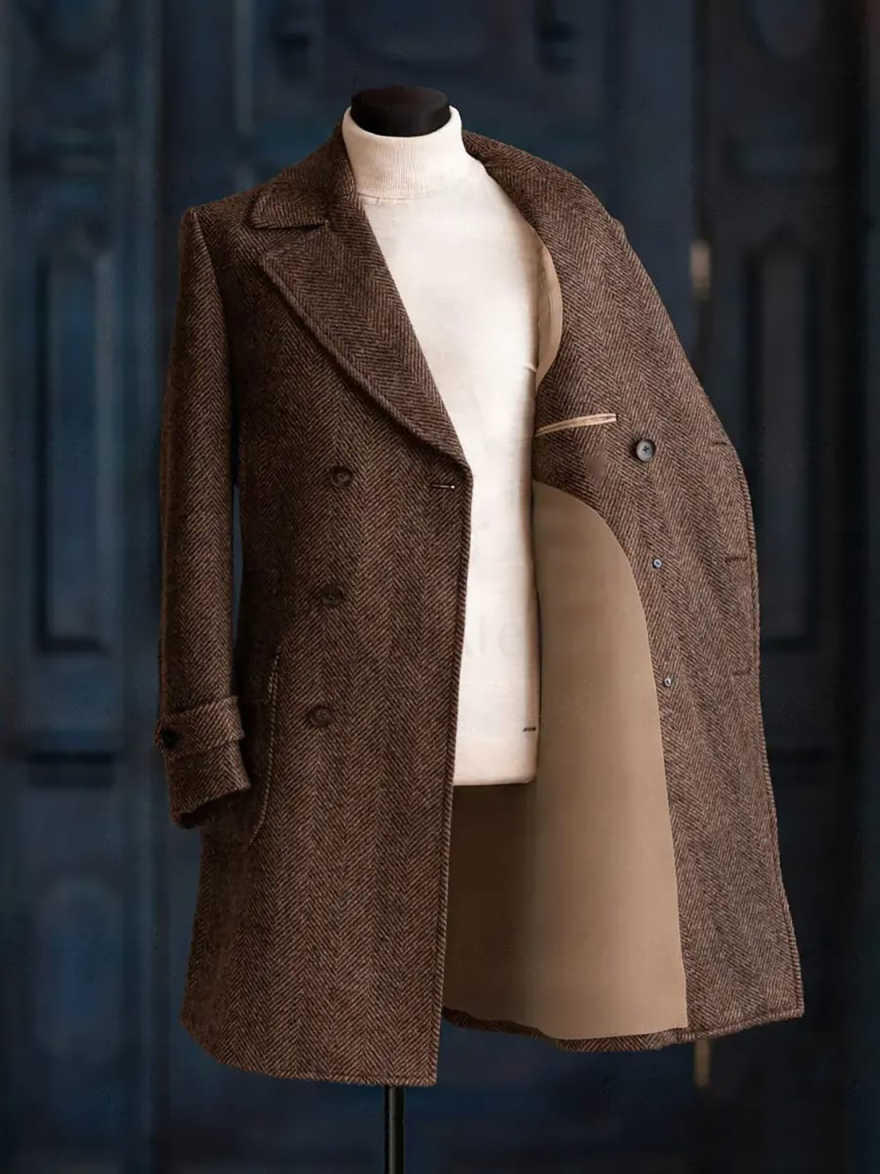 Moderner Herren-Fischgrät-Mant – Men Formal Wear Modern Bewertung und Preis
