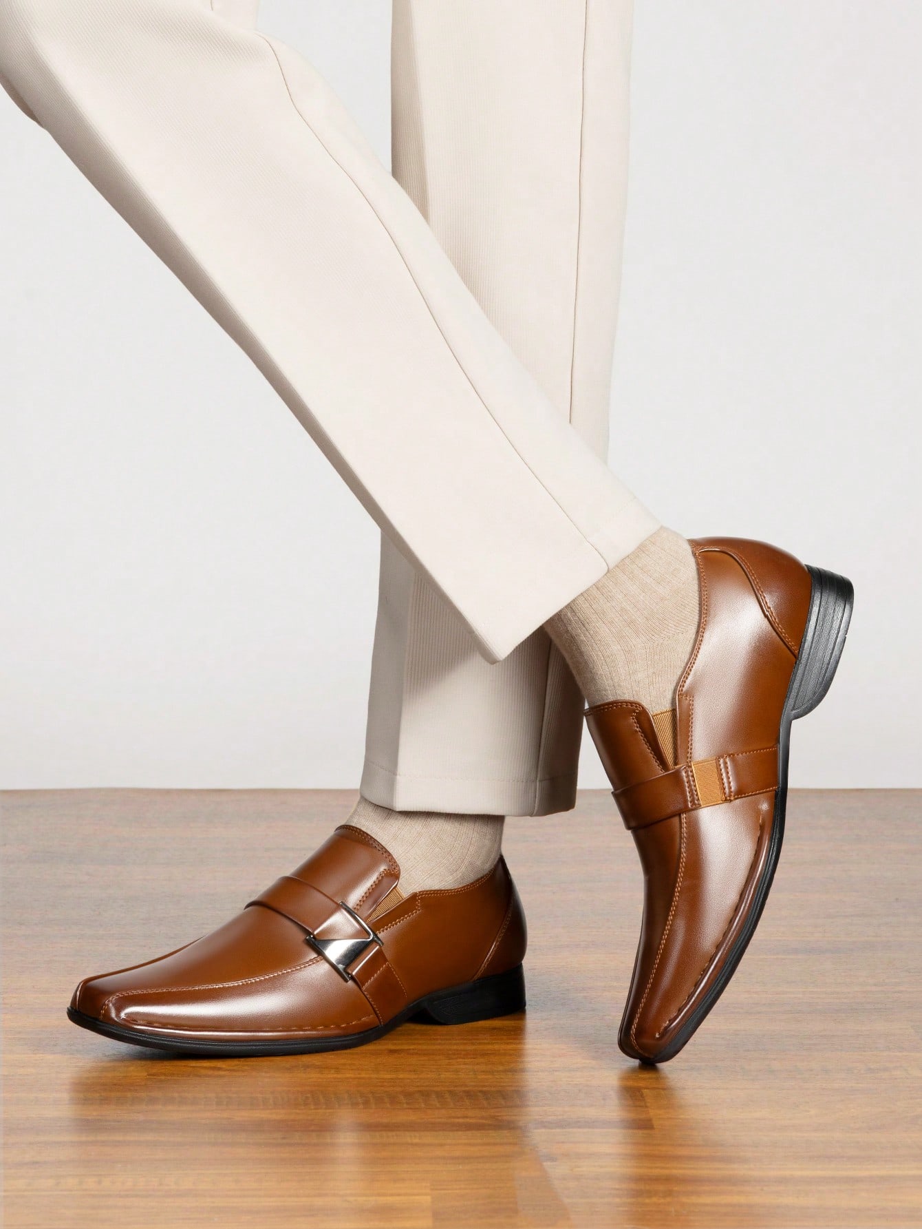 Herren-Slipper aus gefüttertem – Formal Men Daily Wear Footwear Bewertung und Preis